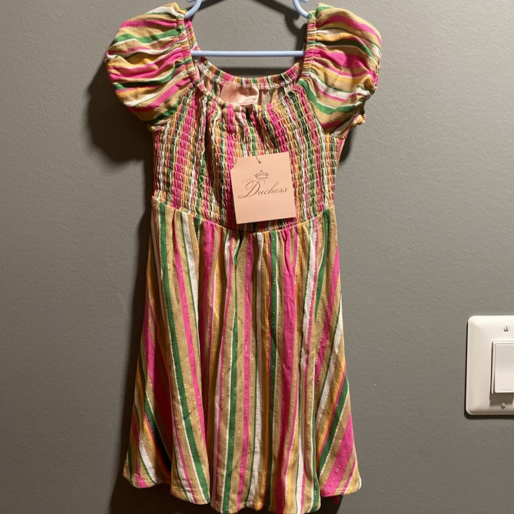 BRAND NEW GIRLS DRESS SIZE 4! NWT! SMOKE FREE HOME! - Picture 2 of 3